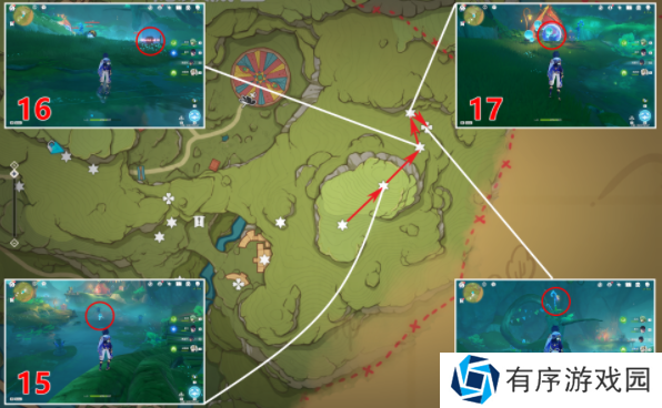 原神隐众游园南礼券在哪里收集 隐众游园南礼券位置汇总攻略[多图]图片6